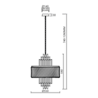 Candelabru Milagro Margot Chrome ML0410