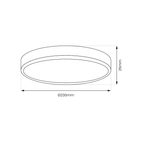 Plafoniera Milagro Maq Black ML0438
