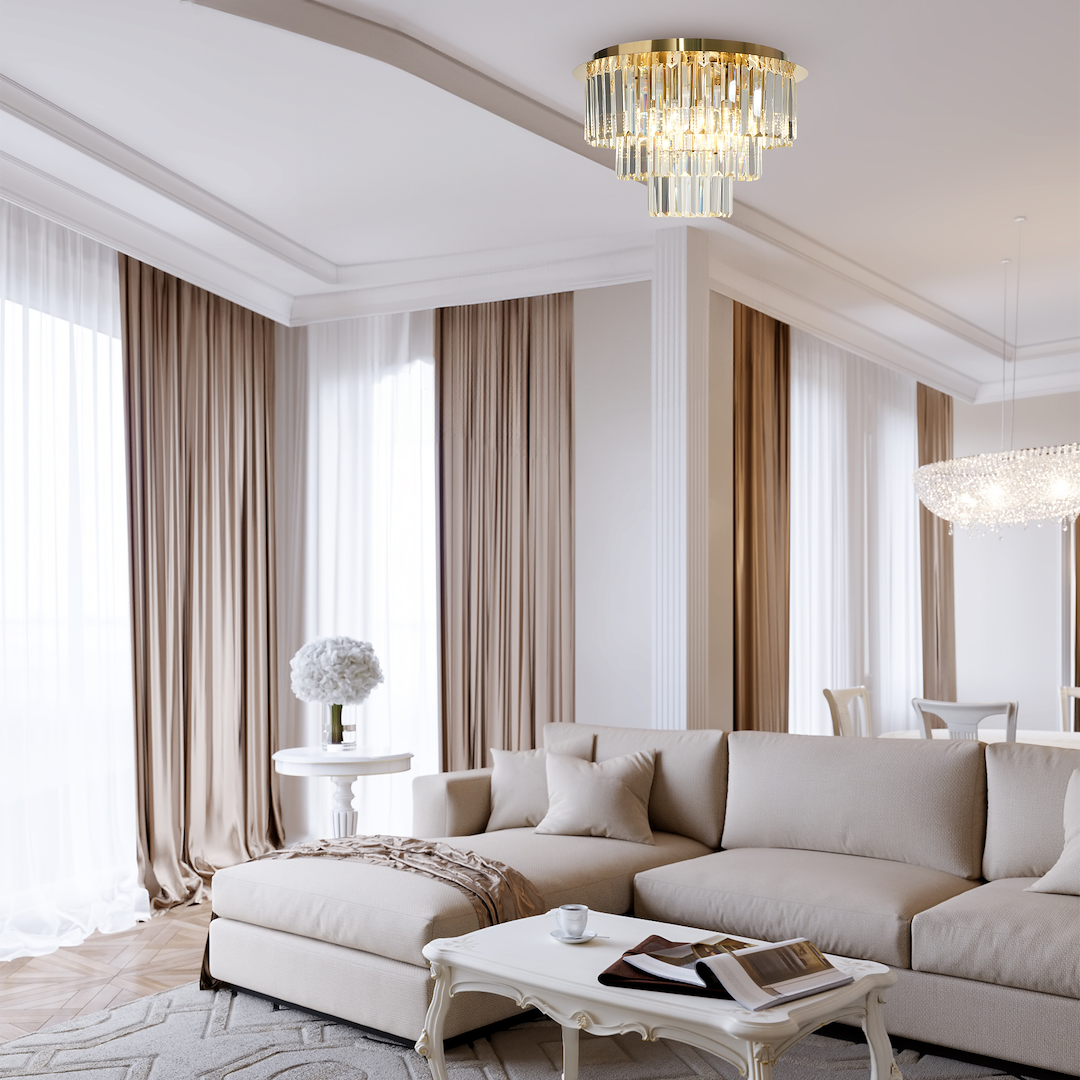 Plafonieră Milagro Milano Gold ML1023