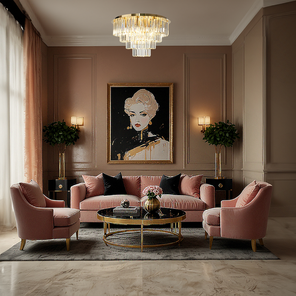 Plafonieră Milagro Milano Gold ML1024
