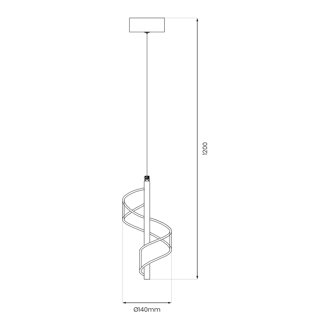 Pendul Milagro Largo Gold ML1041