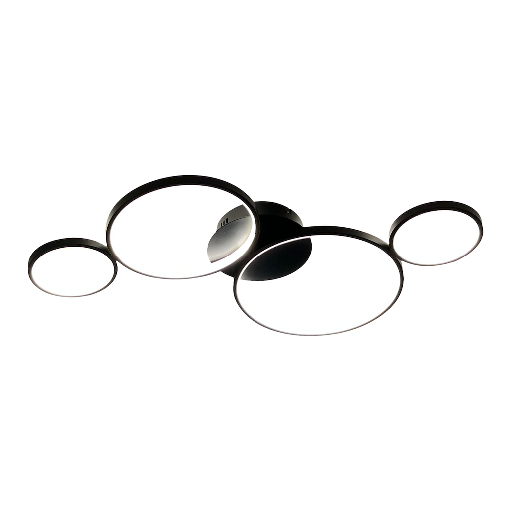 Plafonieră Milagro Universe Black ML1047