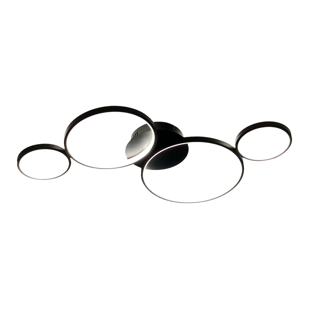 Plafonieră Milagro Universe Black ML1047