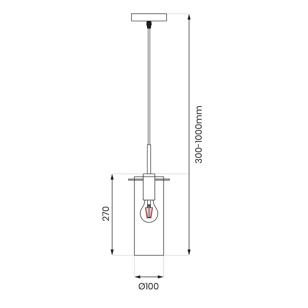 Pendul Milagro Padova Black ML1072
