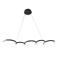 Lustră Milagro Olympia Black ML1175