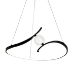 Lustra Milagro Perla Black ML1177