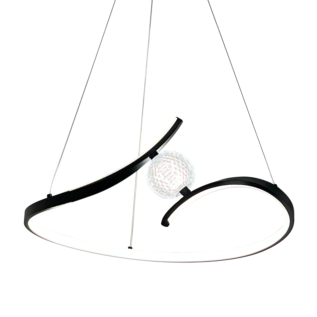 Lustra Milagro Perla Black ML1177