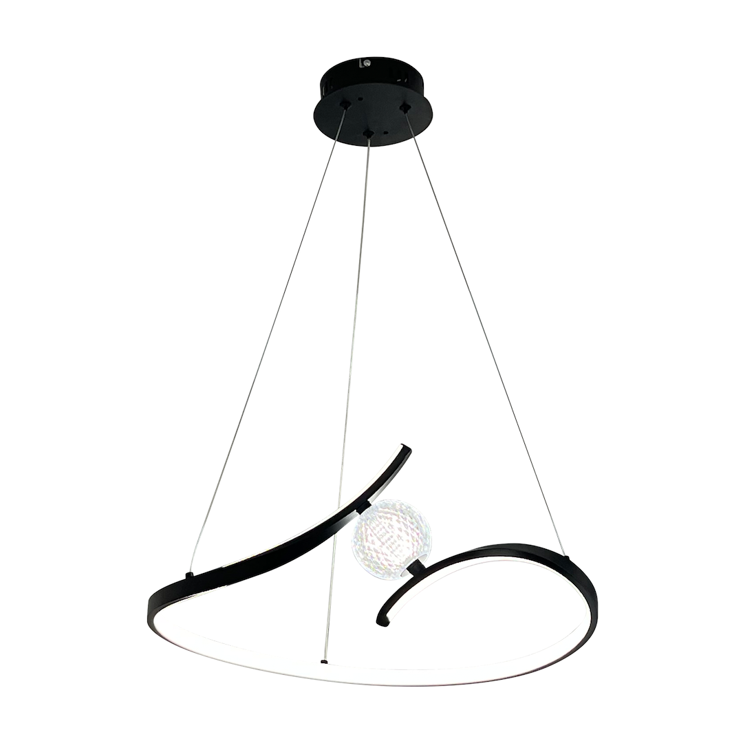 Lustra Milagro Perla Black ML1177