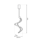 Pendul Milagro Colia Black ML1181