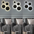 Aplică exterior Milagro Disk Black ML1286