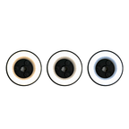 Aplică exterior Milagro Disk Black ML1286