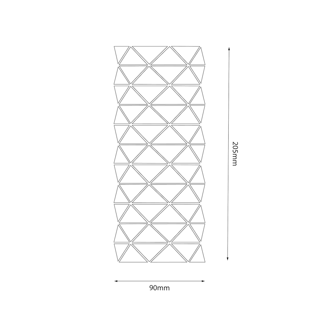 Veioza Milagro Torre Transparent ML1289