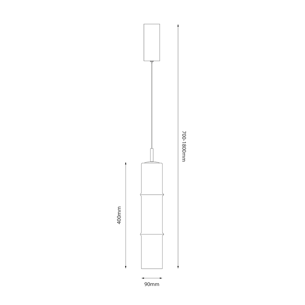 Pendul Milagro Bato Black ML1396