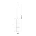Pendul Milagro Bato Black ML1396