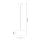 Pendul Milagro Vaso Black ML1397