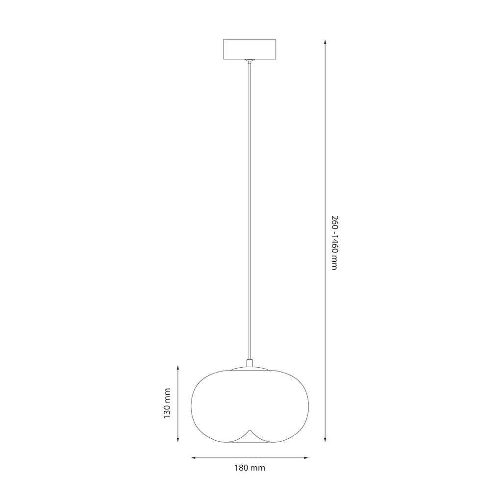 Pendul Milagro Vaso Gold & Amber ML1399