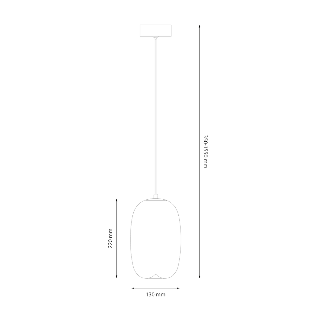 Pendul Milagro Vaso Gold & Amber ML1405