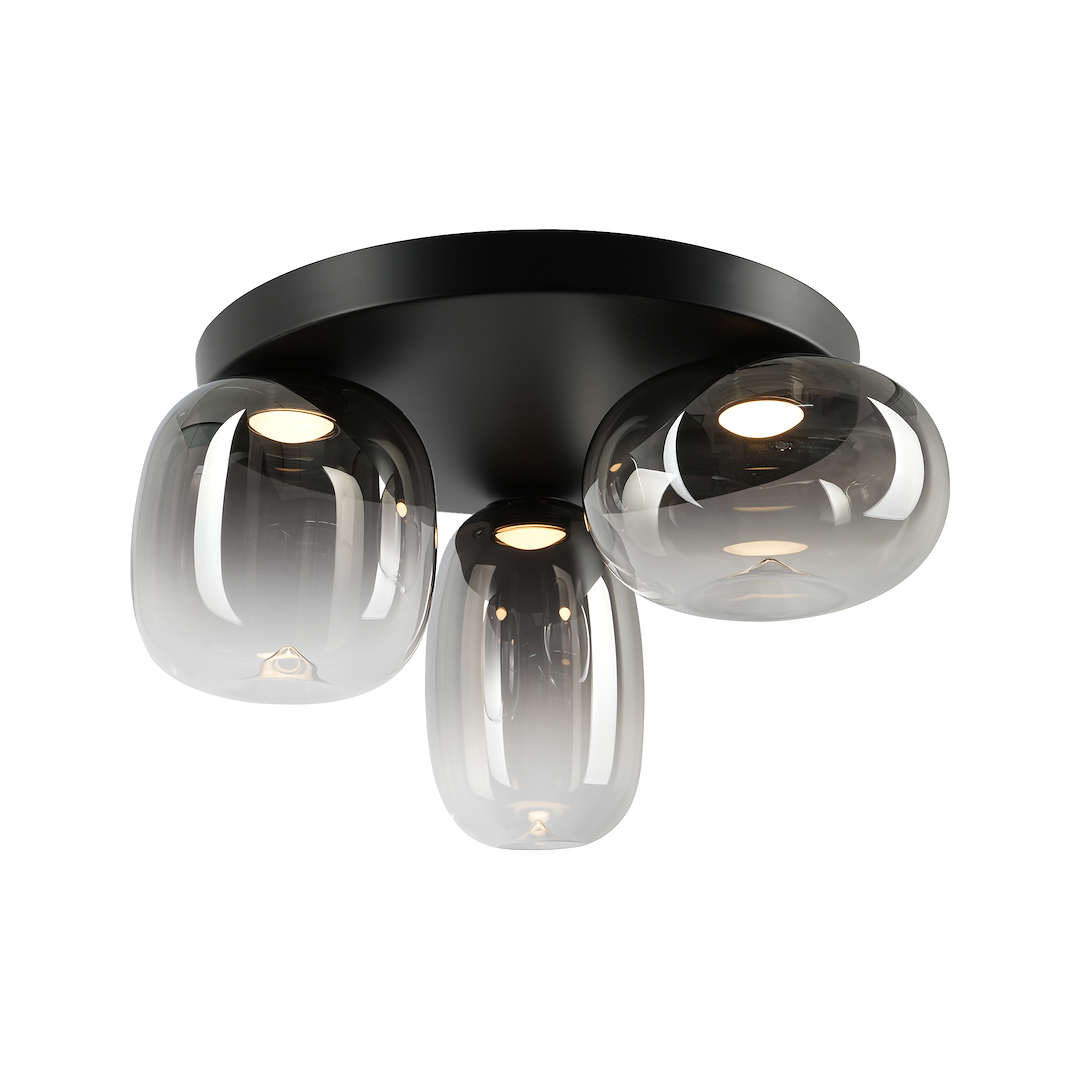 Plafoniera Milagro Vaso Black ML1412