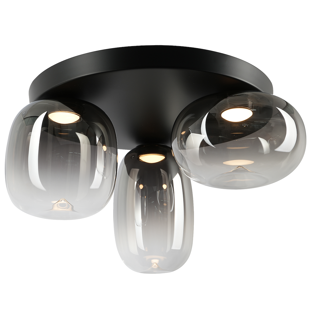 Plafoniera Milagro Vaso Black ML1412
