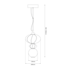 Pendul Milagro Ascoli Multicolor ML1419