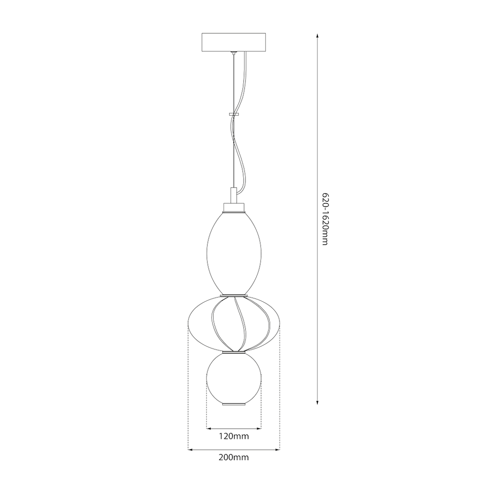 Pendul Milagro Ascoli Multicolor ML1420