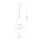 Pendul Milagro Ascoli Multicolor ML1420