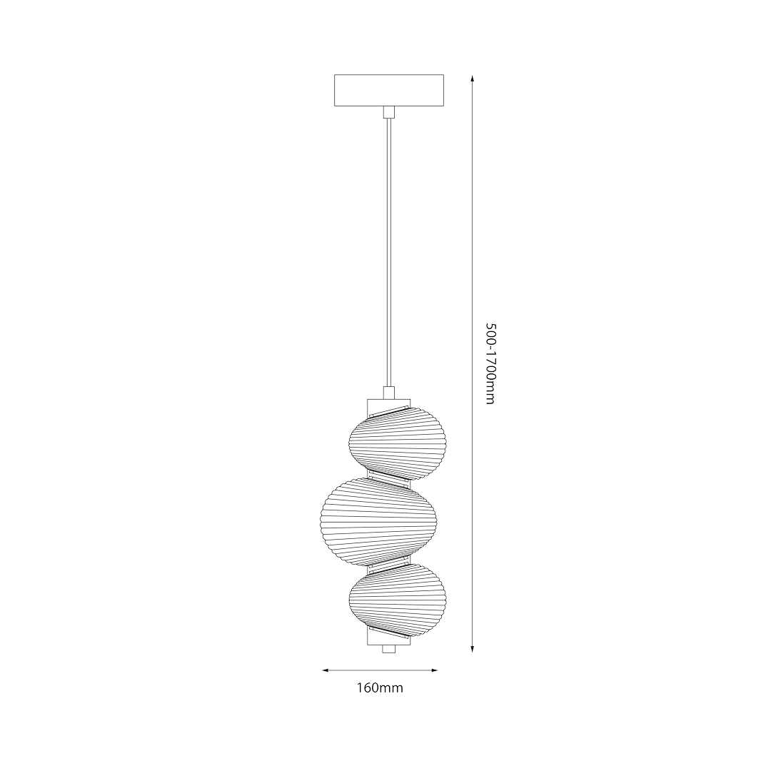 Pendul Milagro Bolla Gold ML1424