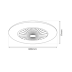 Ventilator Milagro Zephyr Silver ML1515