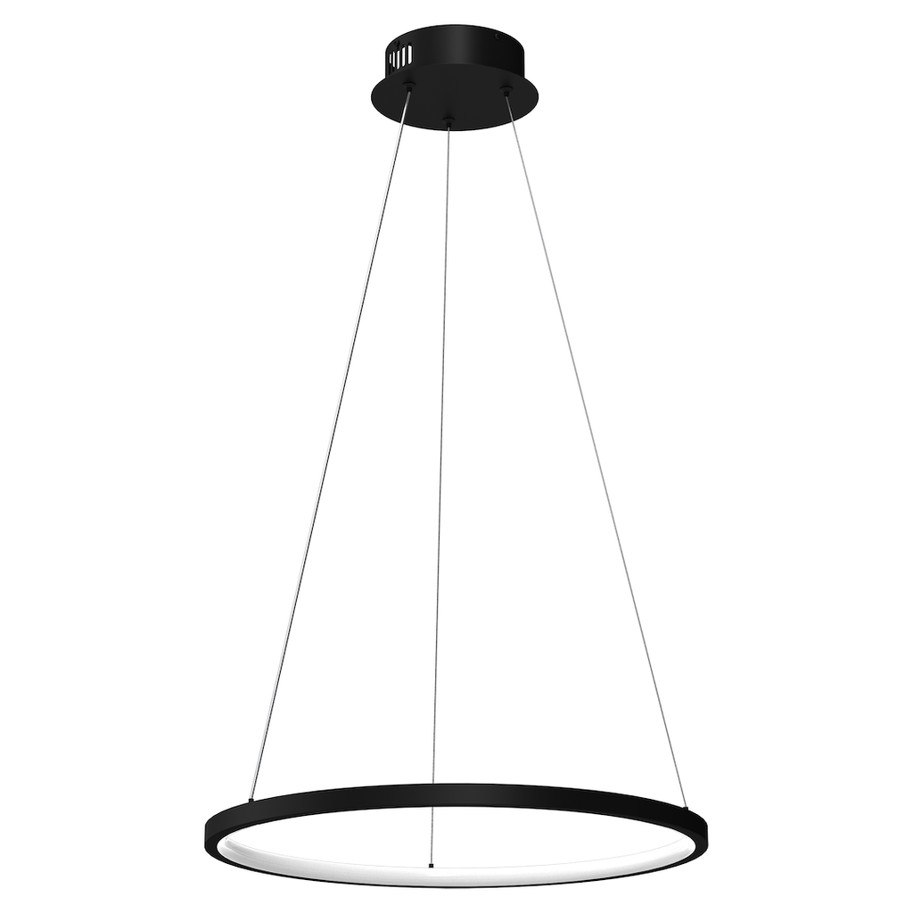 Lustra Milagro Hoop Black ML1541