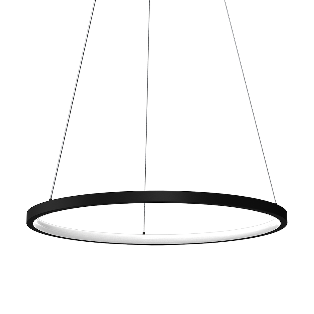 Lustra Milagro Hoop Black ML1541