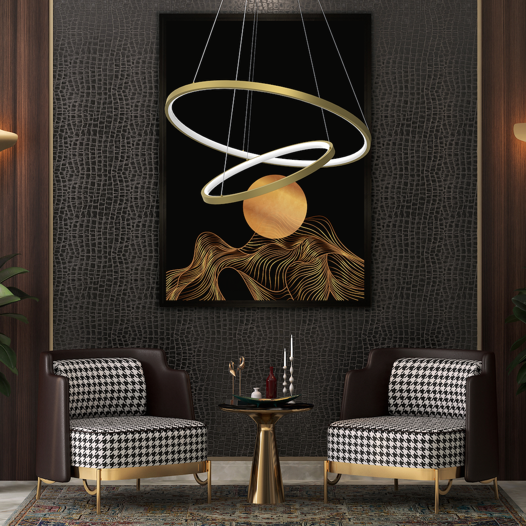 Lustra Milagro Hoop Gold ML1546