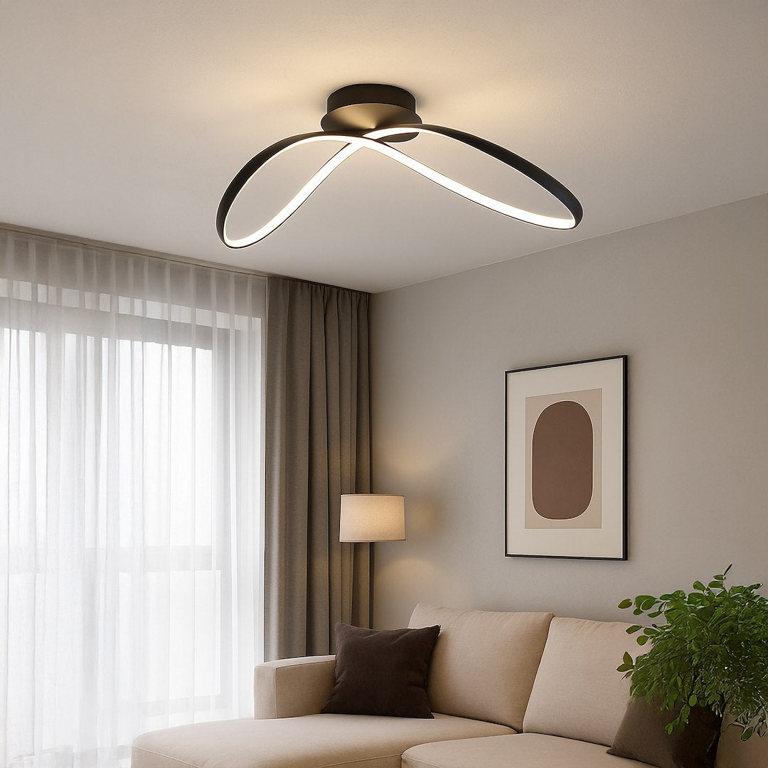 Plafoniera Milagro Infinity Black ML1574