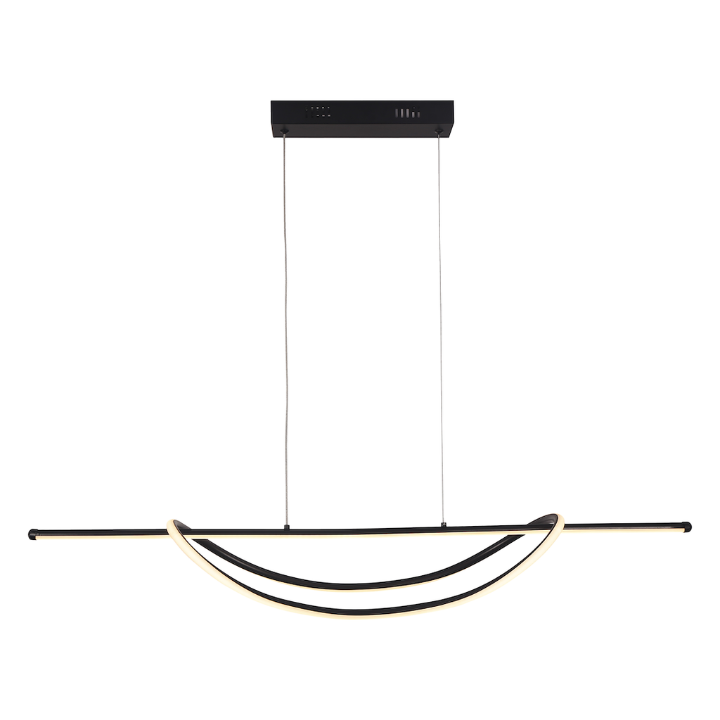 Lustra Milagro Ambar Black ML1584