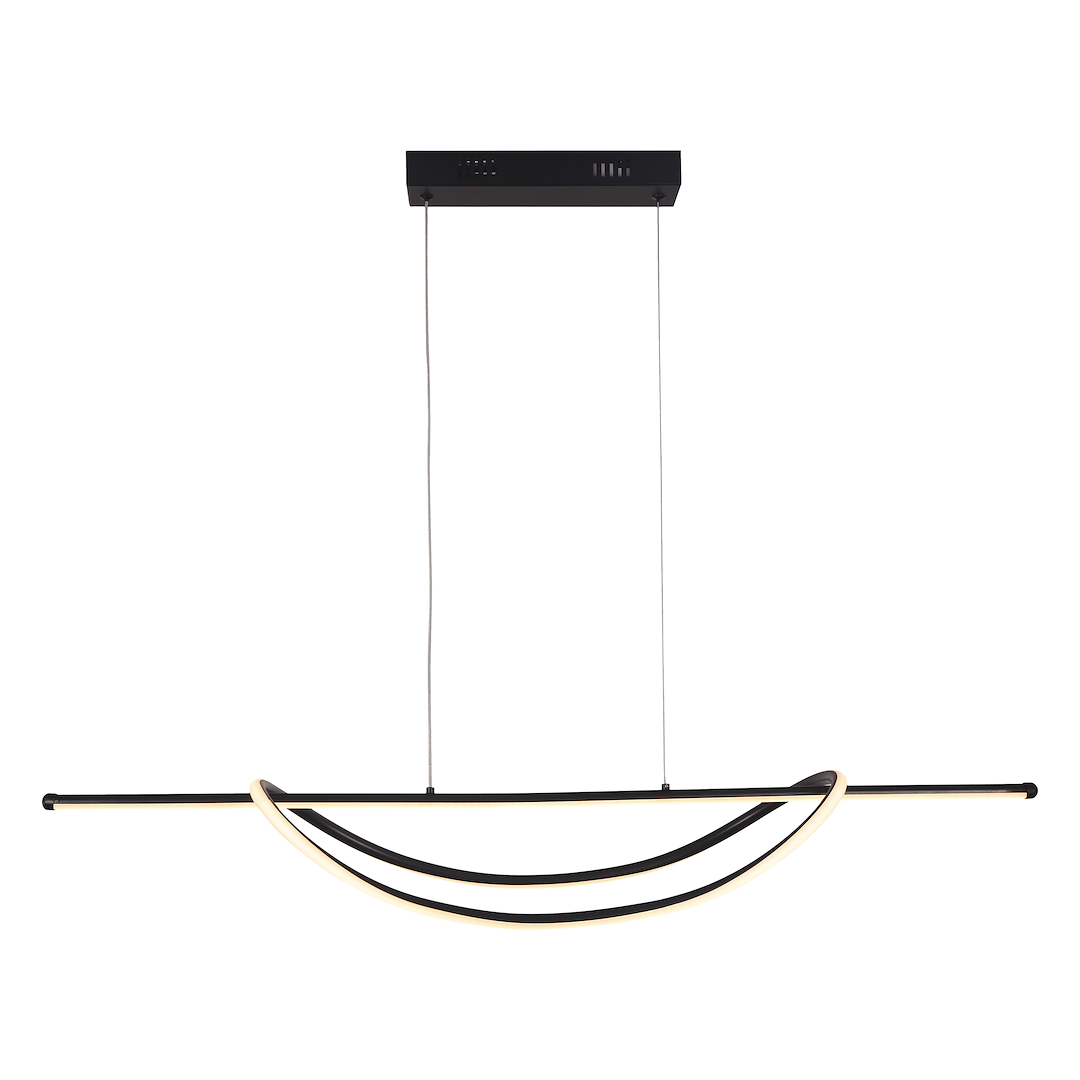 Lustra Milagro Ambar Black ML1584