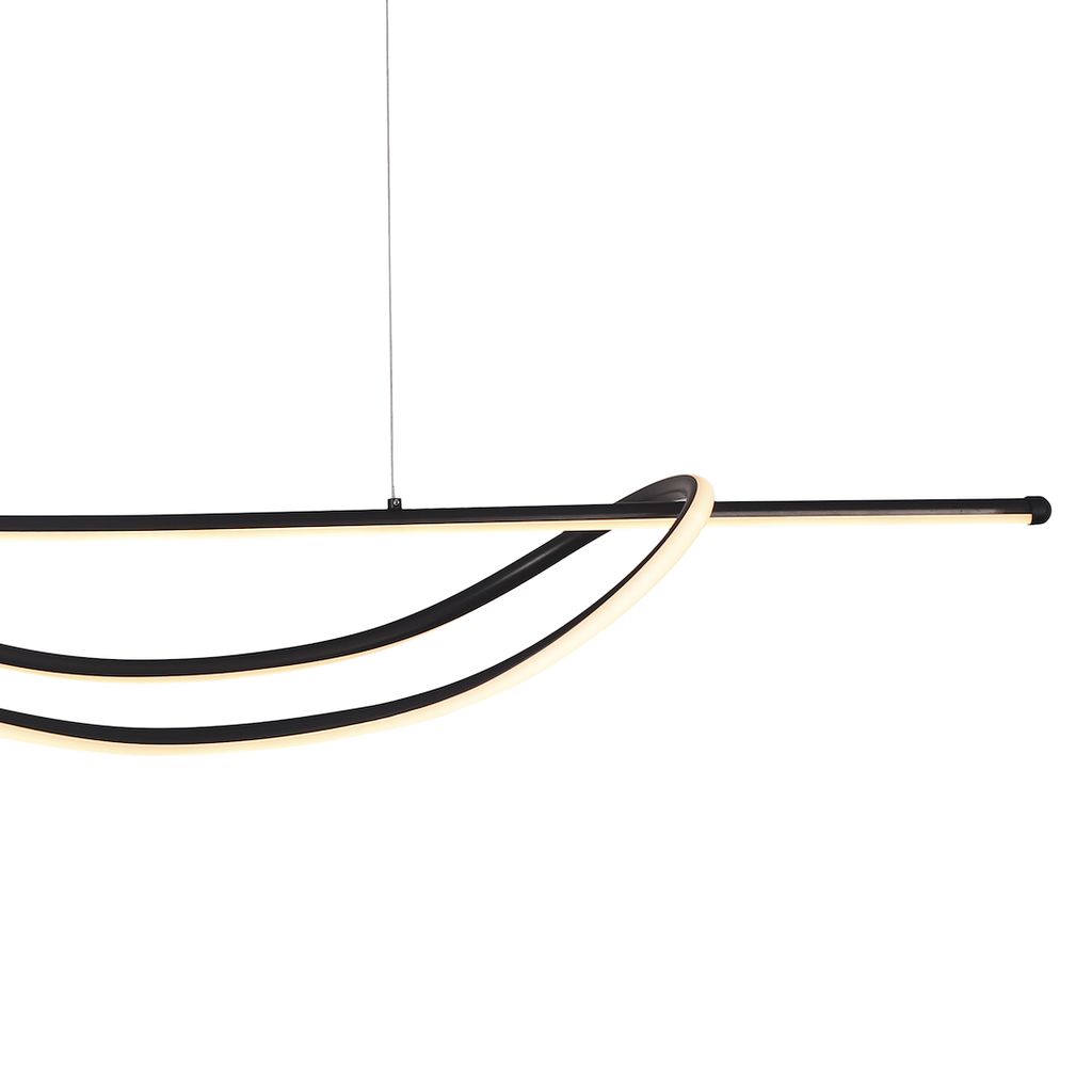 Lustra Milagro Ambar Black ML1584