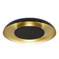 Plafoniera Milagro Piattino Black & Gold ML1812
