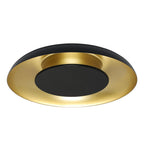 Plafoniera Milagro Piattino Black & Gold ML1812