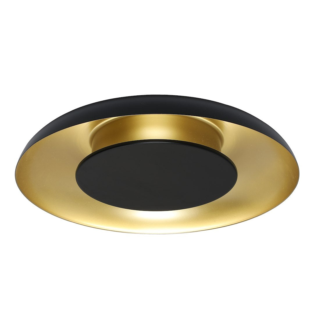 Plafoniera Milagro Piattino Black & Gold ML1812
