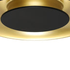 Plafoniera Milagro Piattino Black & Gold ML1812