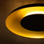 Plafoniera Milagro Piattino Black & Gold ML1812