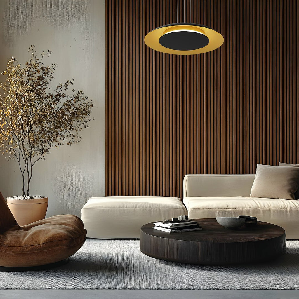 Pendul Milagro Piattino Black & Gold ML1815