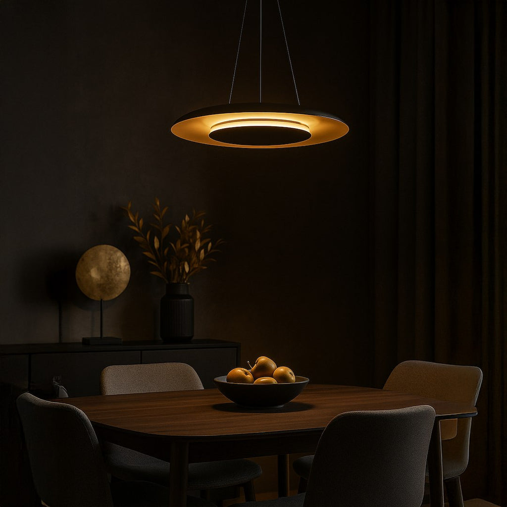 Pendul Milagro Piattino Black & Gold ML1815