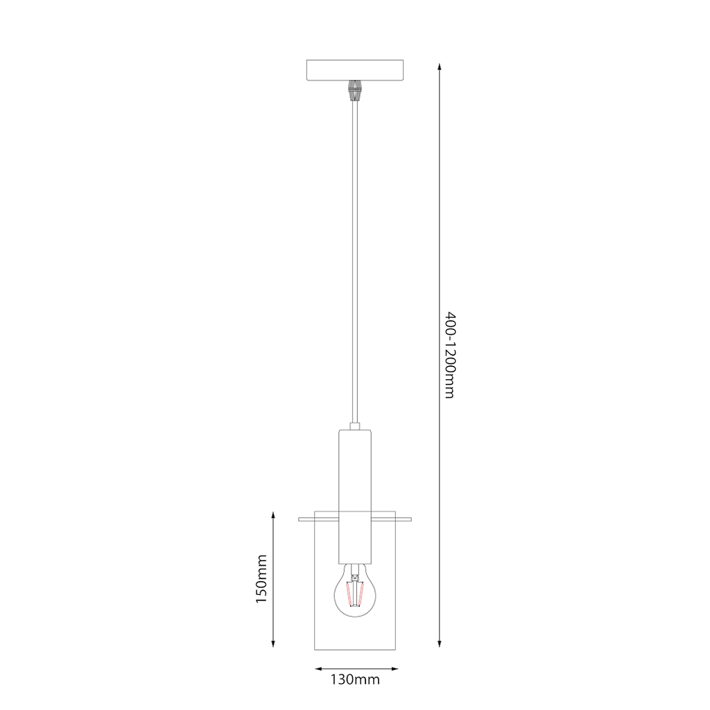 Pendul Milagro Arcadia Black ML1818