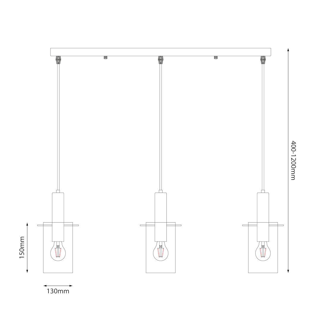 Pendul Milagro Arcadia Black ML1819
