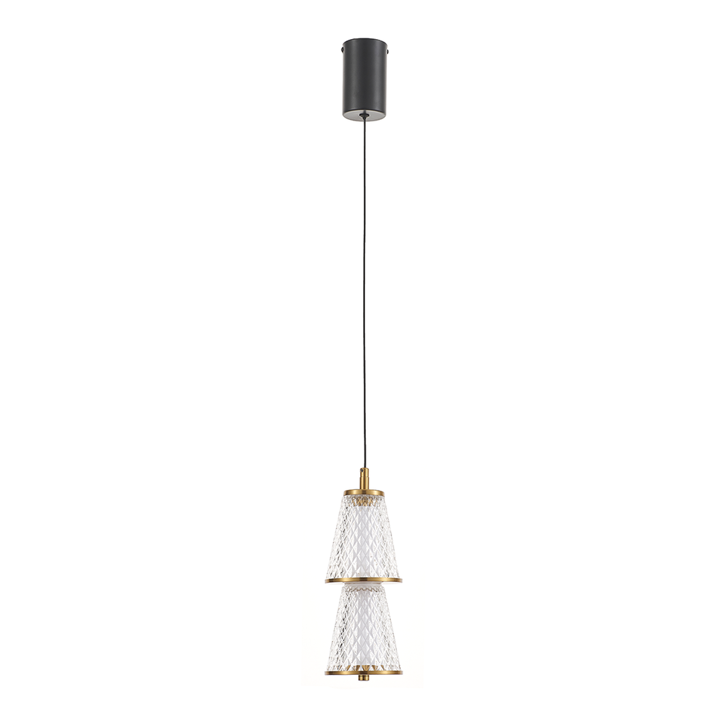 Pendul Milagro Sansa Black & Brass ML1820