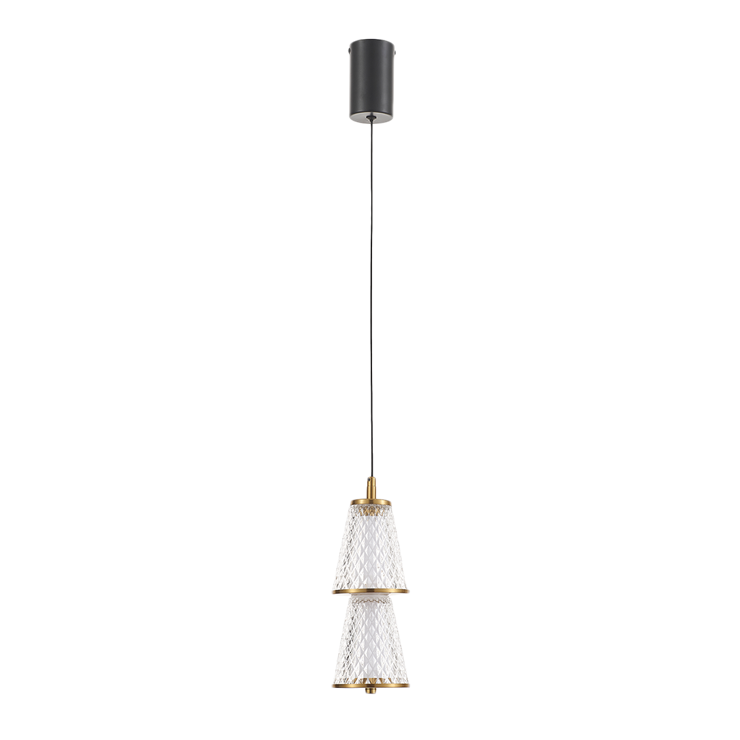 Pendul Milagro Sansa Black & Brass ML1820