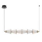 Lustra Milagro Sansa Black & Brass ML1821