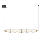 Lustra Milagro Sansa Black & Brass ML1821