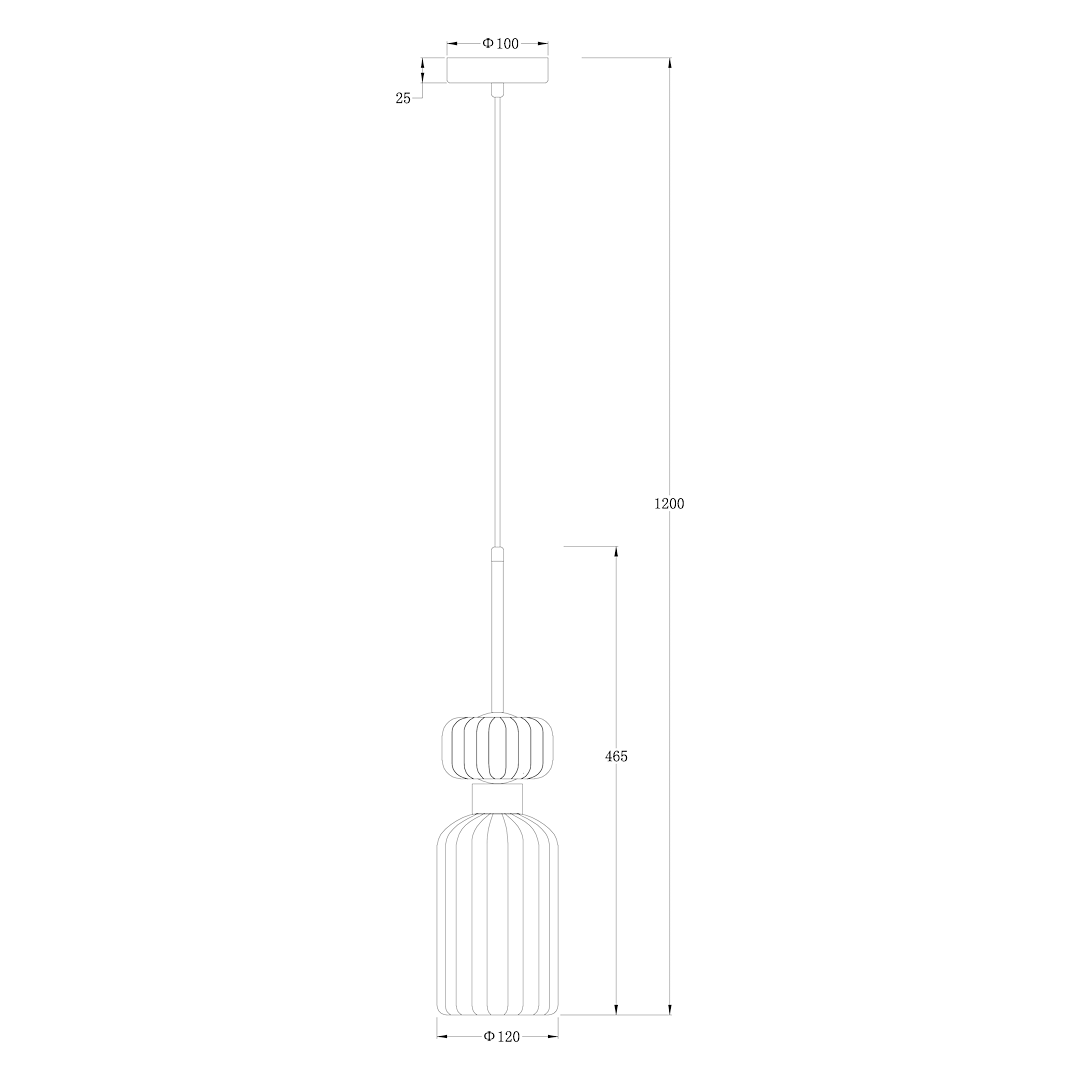 Pendul Milagro Molly Chihlimbar ML1823