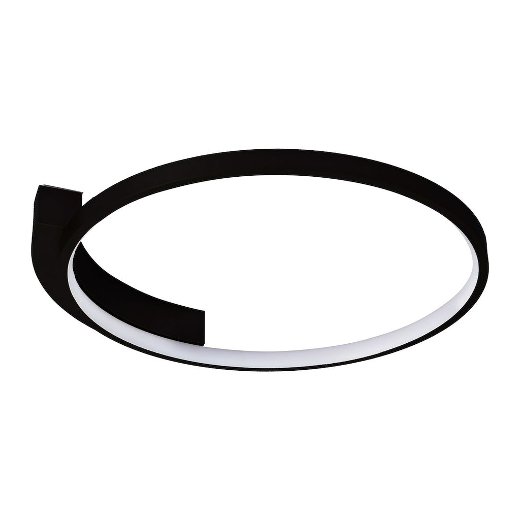 Plafoniera Milagro Luna Black ML1843